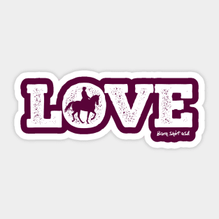 Love Dressage - Horse Shirt Sticker